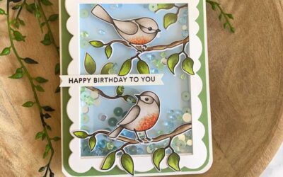Spring Birds:  Happy Birthday