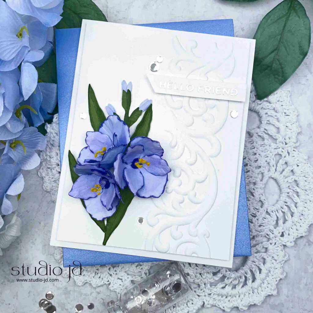Purple-Blue Glads