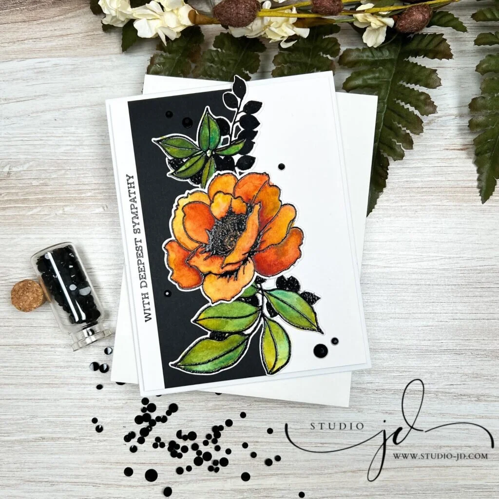 An Autumn Sympathy Card