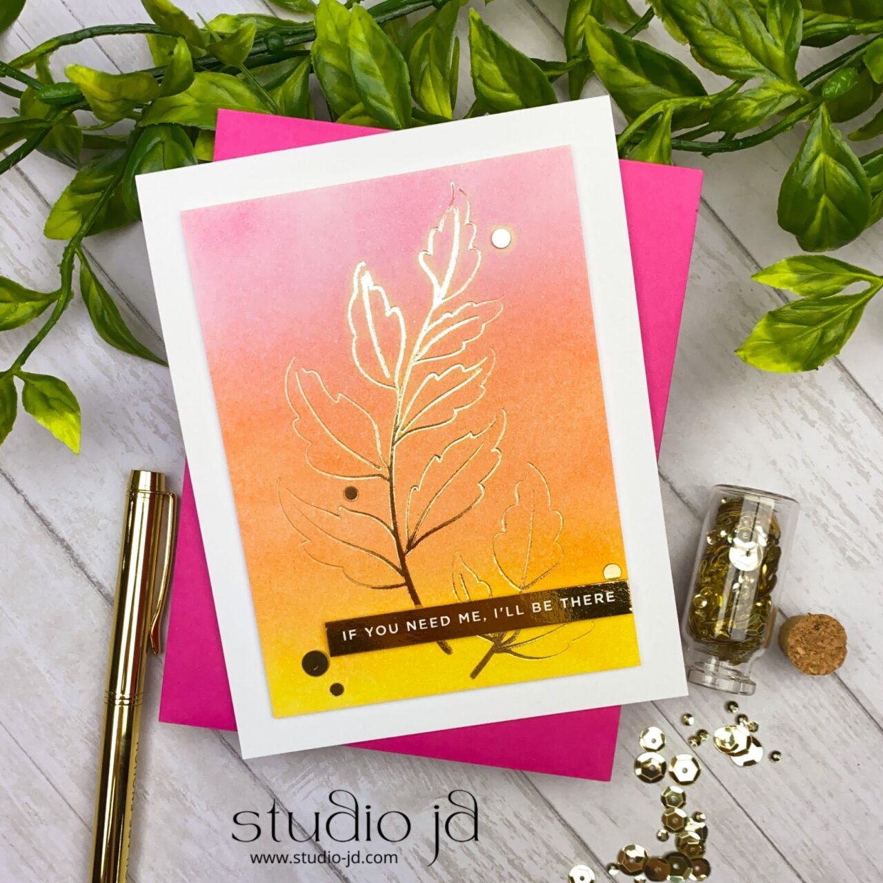 Sketched Leaf Branches