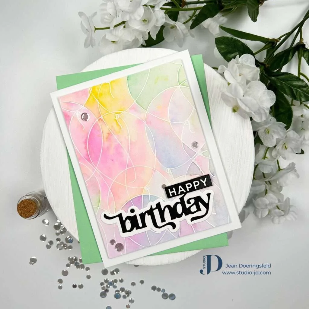 Birthday Balloons | Simon Says Stamp Instagram Hop!