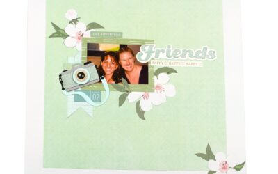 Scrapbooking: A Trail, A Challenge, and Some Friends