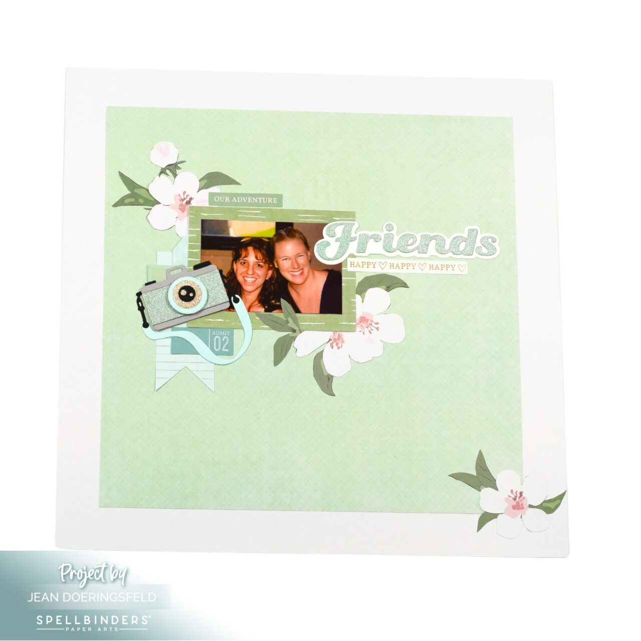 Scrapbooking: A Trail, A Challenge, and Some Friends