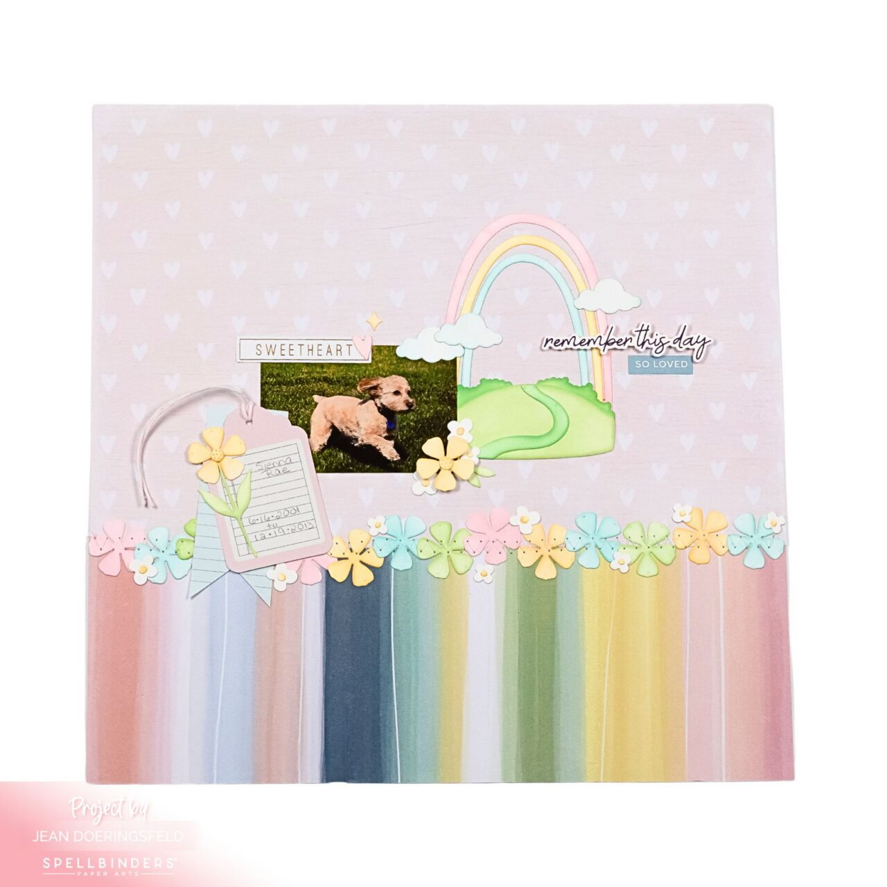 Scrapbooking:  Remembering Sienna