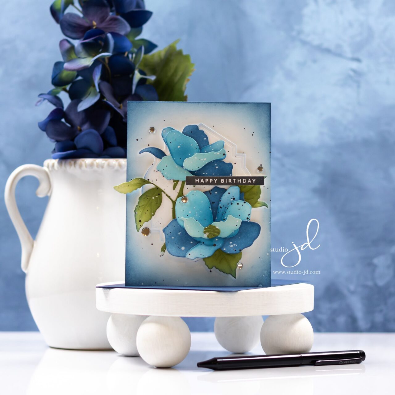 Blooming in Blue