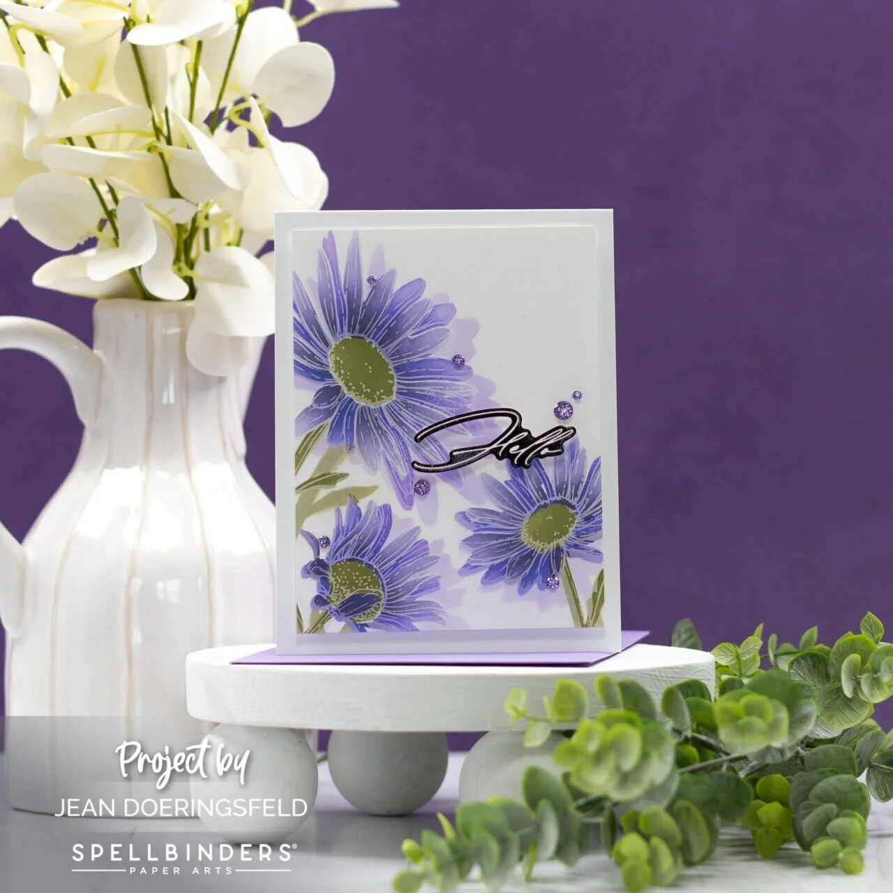 Soft Blooms with a Foiled Finish