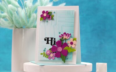 A Sweet “Hi” with Fresh Florals