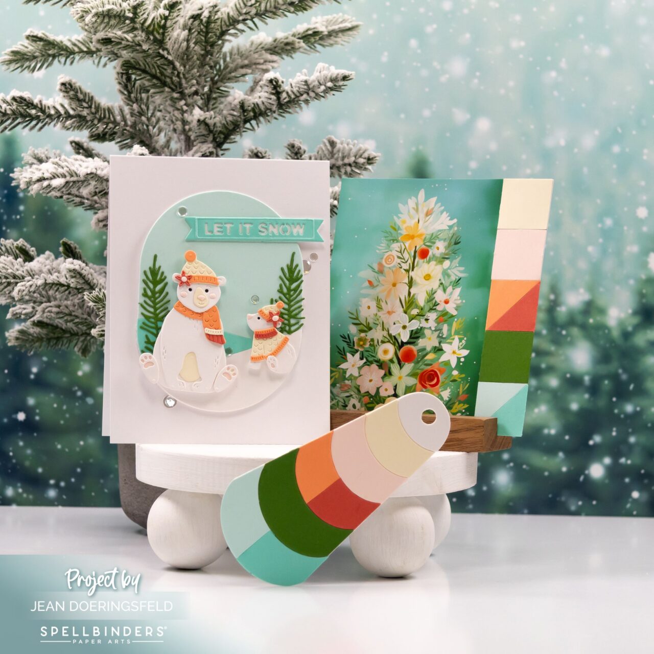 Let it Snow – With Color-Coordinated Flare