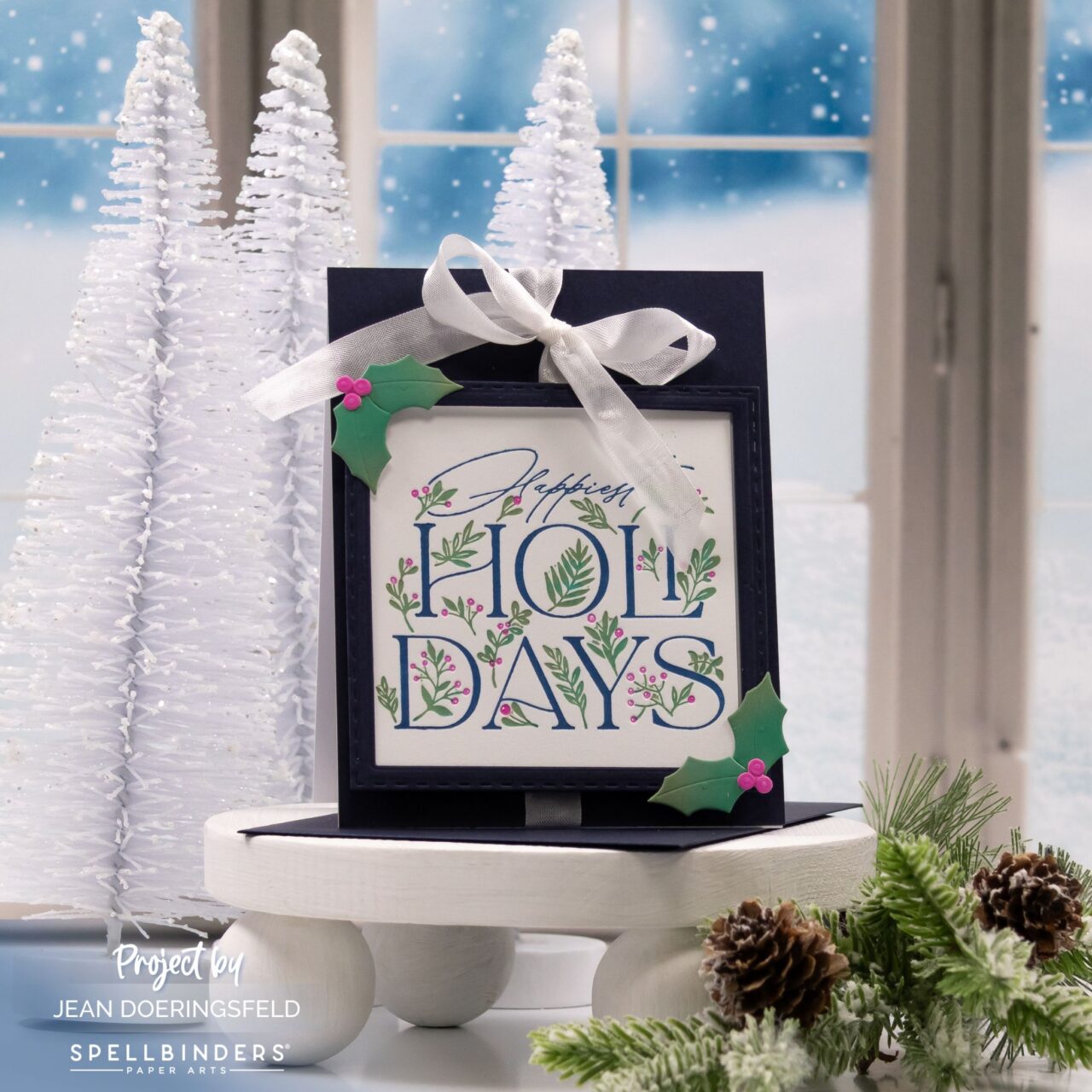 Classic Holiday Charm with a Botanical Twist