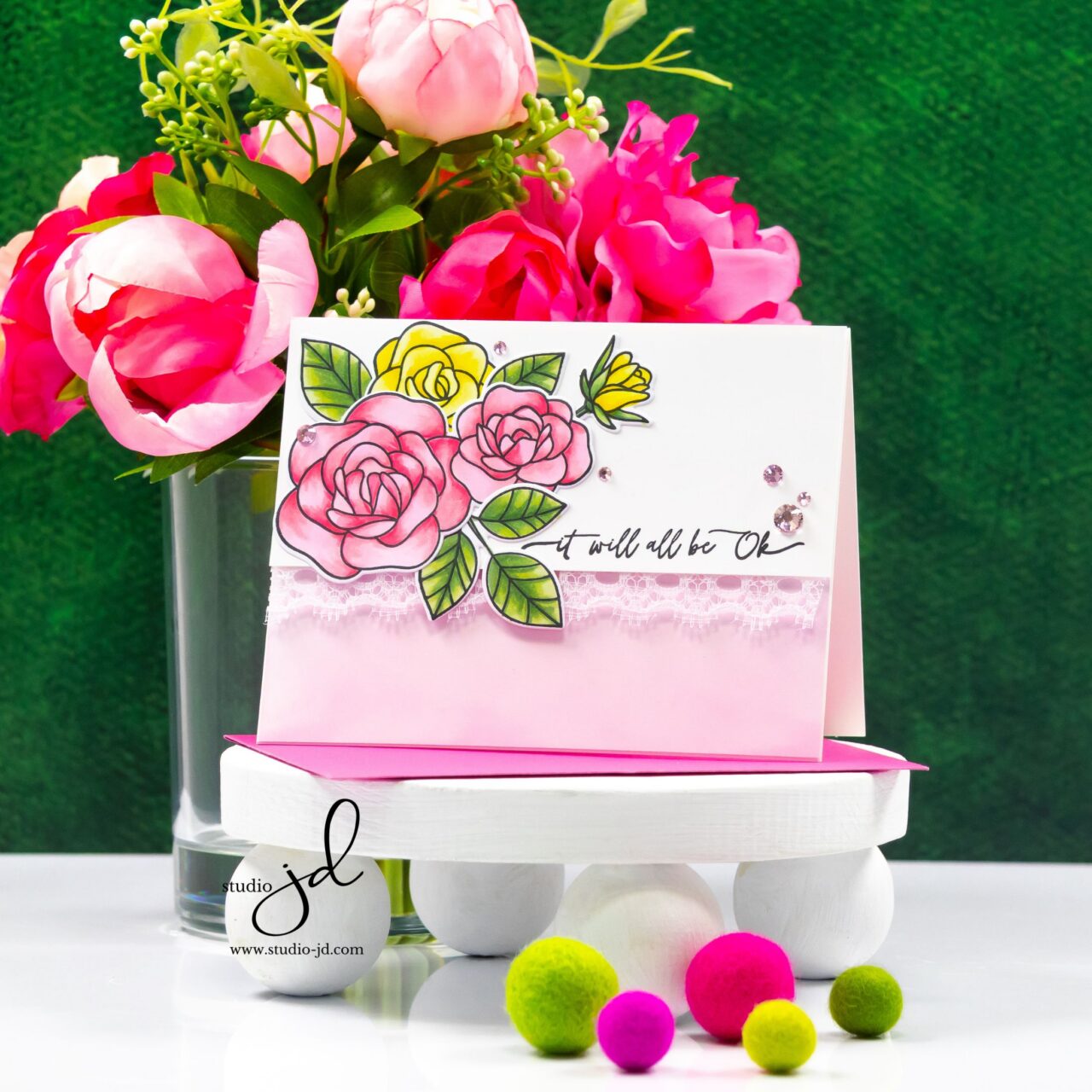 STAMPtember® Collaboration:  Pretty Pink Posh