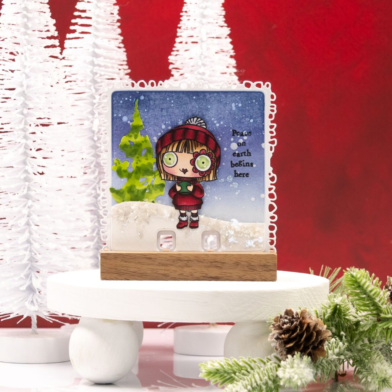 Peace on Earth (and on my Craft Table)