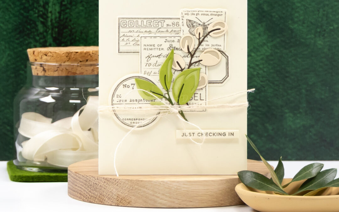 Quiet Layers with Tim Holtz Coordinating Dies