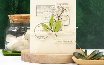 Quiet Layers with Tim Holtz Coordinating Dies