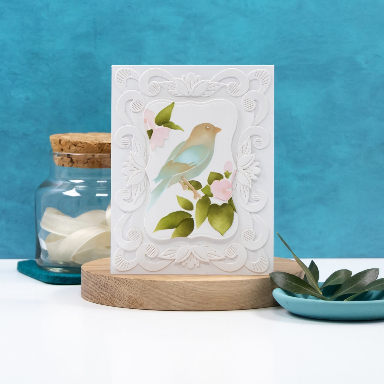 Soft Stenciling and Ornate Framing