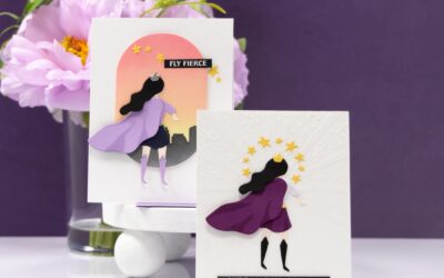 Two Superhero Card Designs