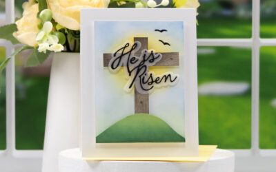 A Simple Easter Cross Card