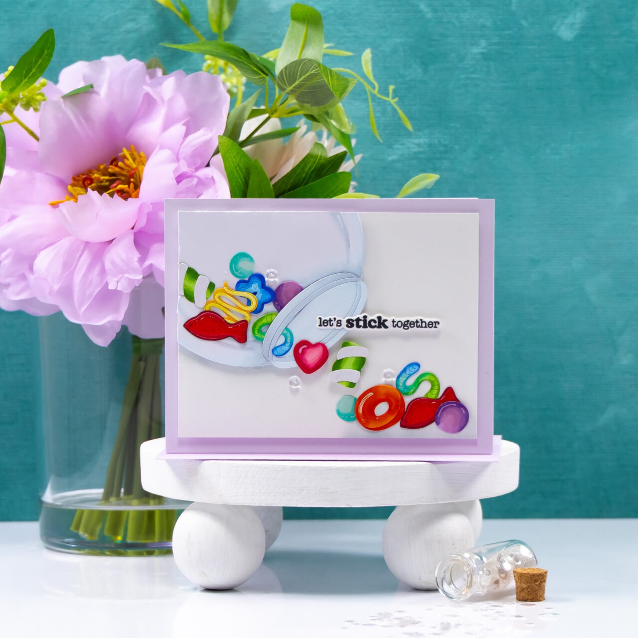 Candy Card Ideas with Sugar & Shine